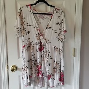 Torrid size 1 super soft babydoll top